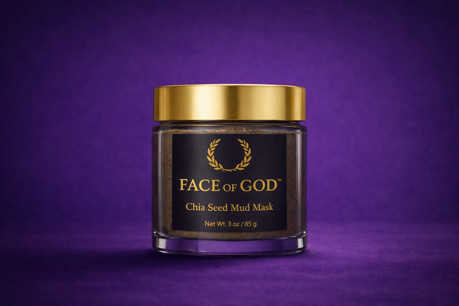 Face of God Chia Seed Mud Mask image 0