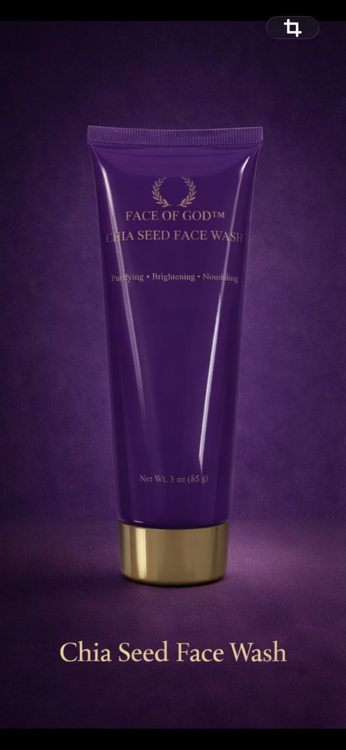 Face of God Chia Seed Face Wash image 1
